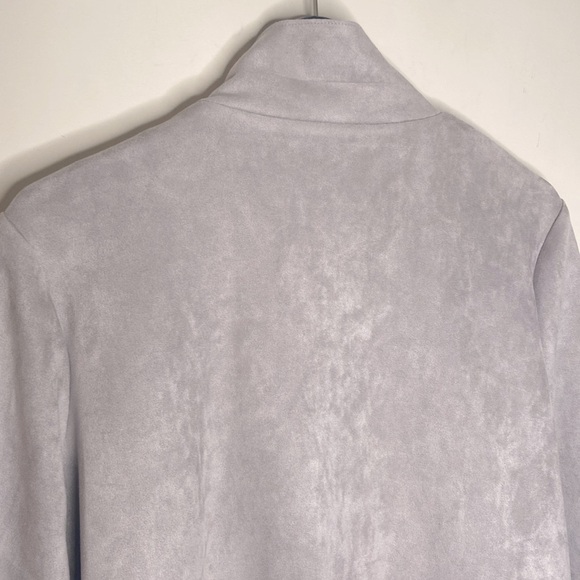 FDJ Microfiber Open Front Light Mauve Jacket - Picture 15 of 15